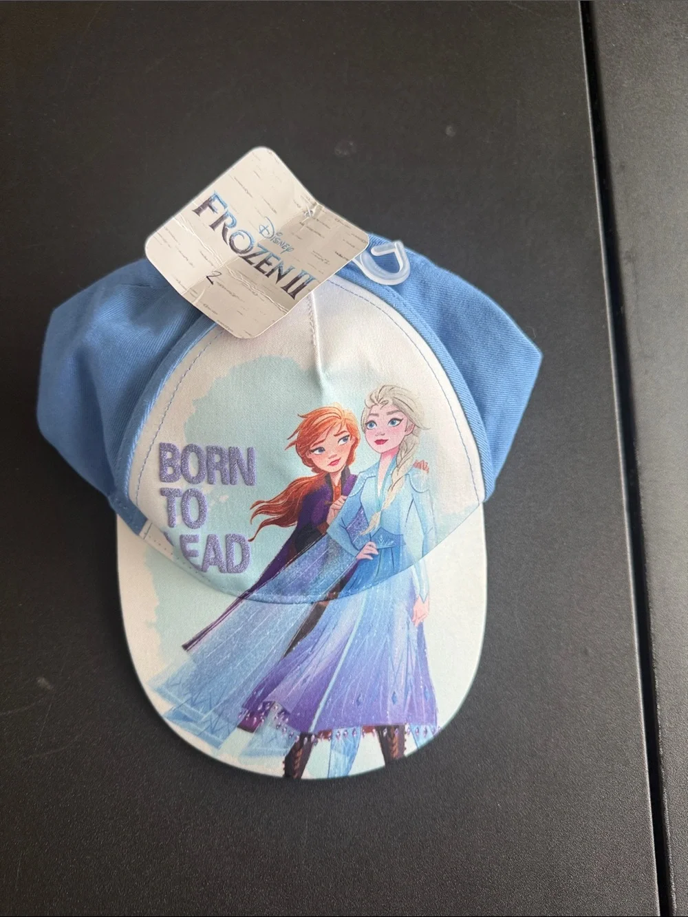 Disney Frozen II Blue and White Kids Baseball Cap